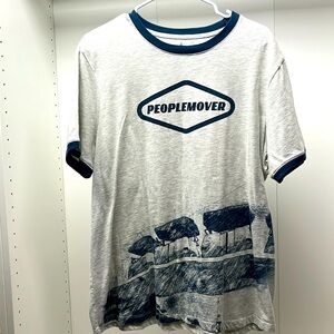 Walt Disney World Peoplemover Ride Grey Tshirt